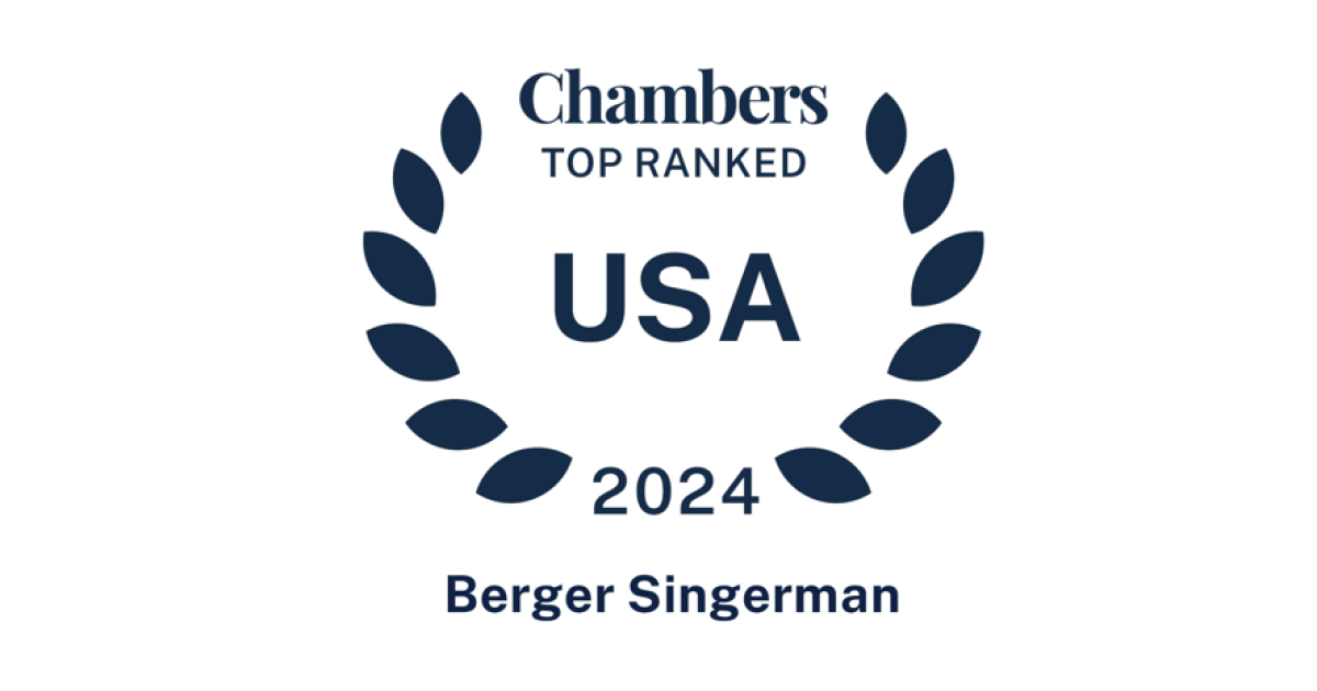 Berger Singerman Recognized By Chambers USA For Twenty-First ...