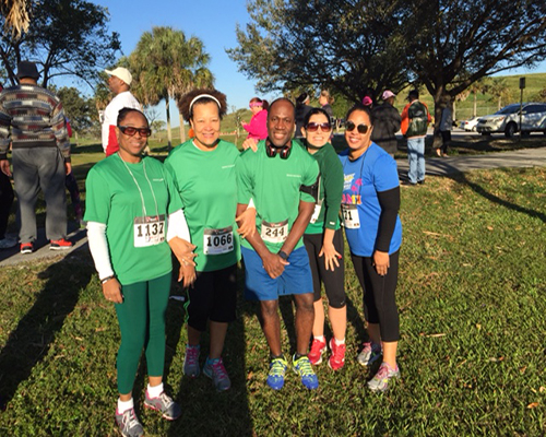 Berger Singerman Team participates in the UNCF Run for Education