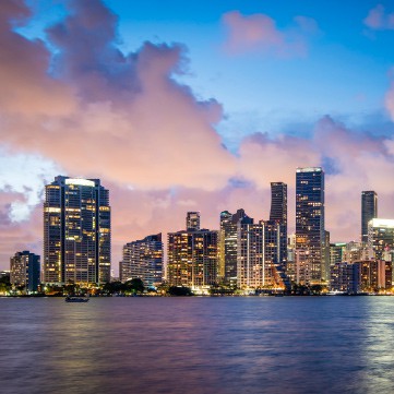 Panoramic View of Miami